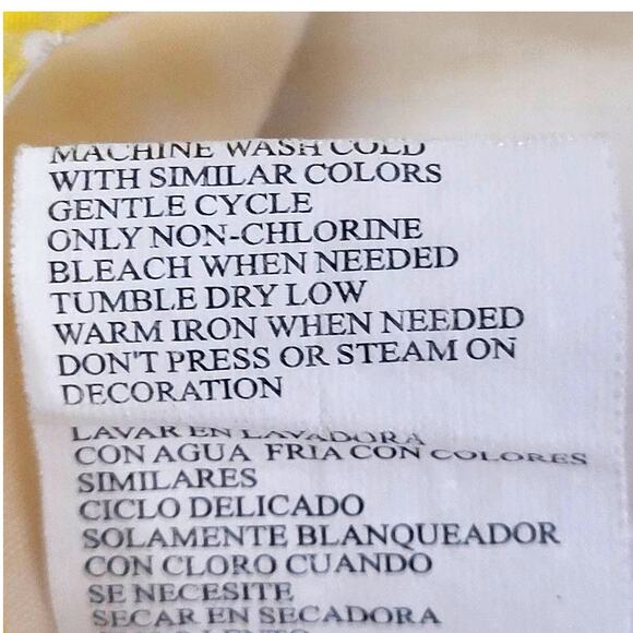 Sophie Rose Yellow and White Checkered Summer Dress18mo - Picture 5 of 8